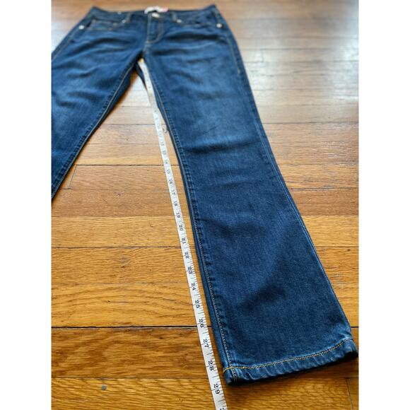 CABI Jeans ‘The Straight’ Distressed Denim sz 6 - Picture 10 of 12